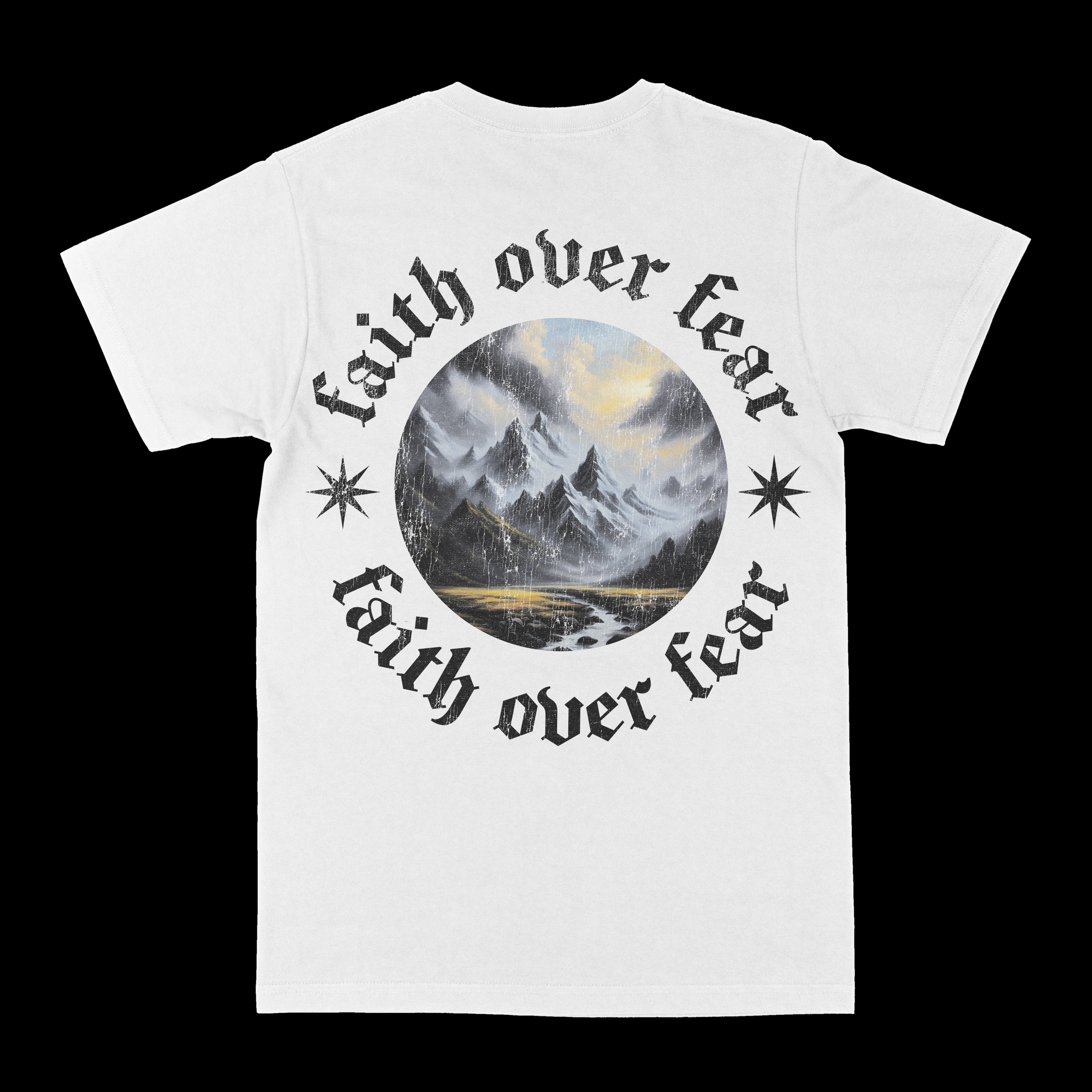 Faith Over Fear Mountains Graphic Tee