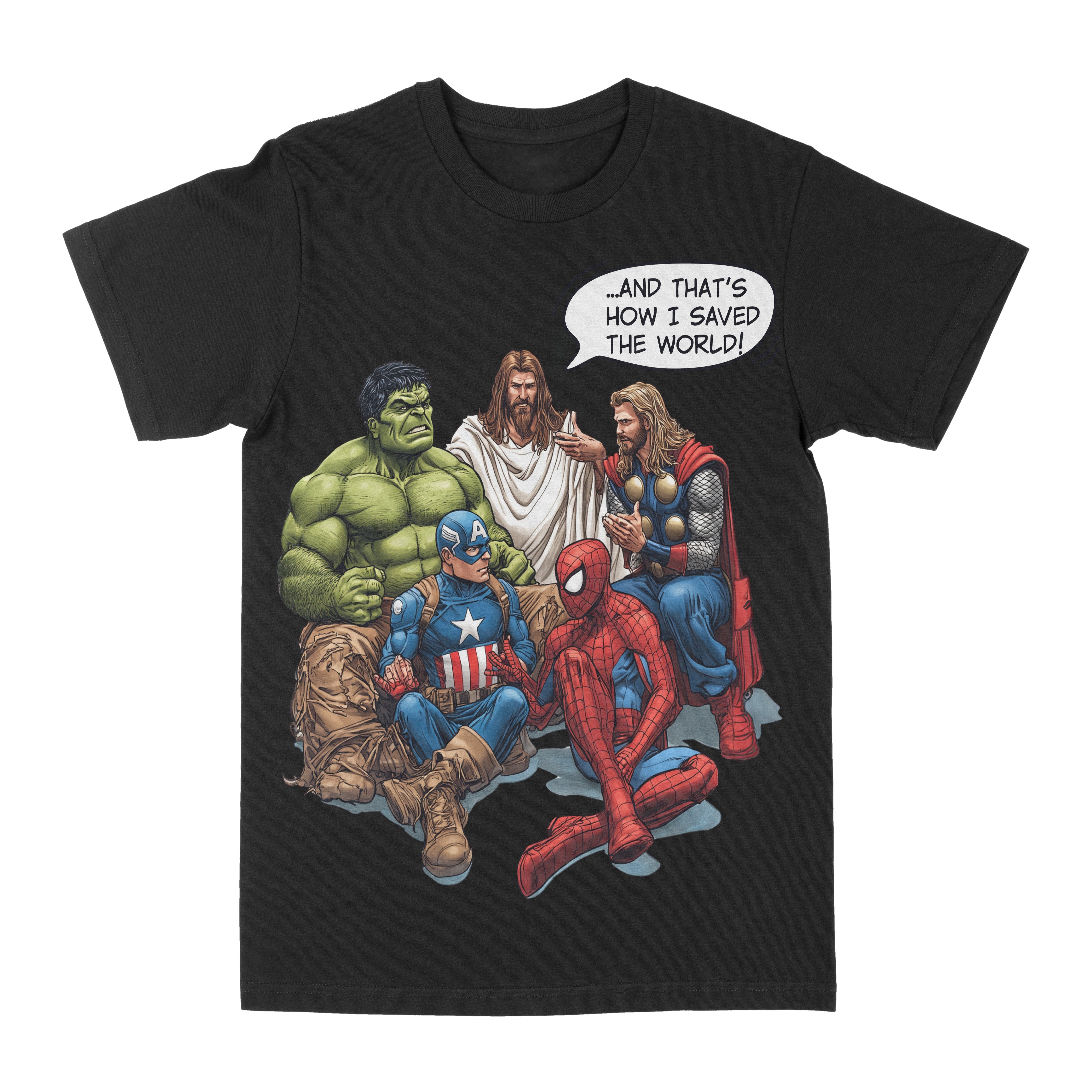 Saved The World Graphic Tee