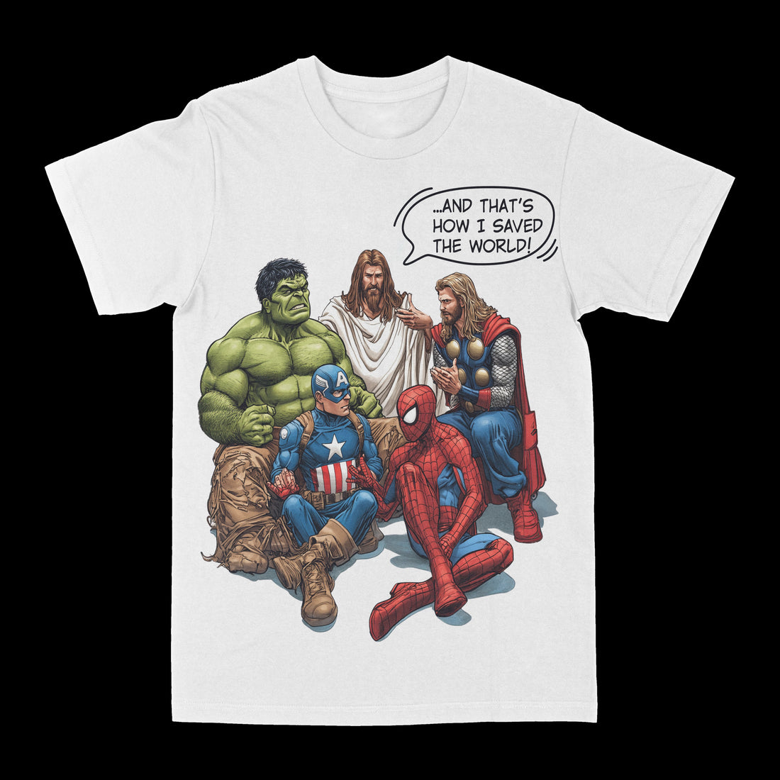 Saved The World Graphic Tee